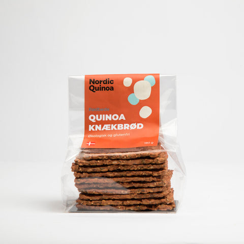 Quinoa Knækbrød rødbed øko/glutenfri Rød