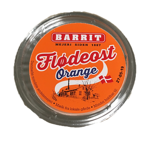 Flødeost m. Orange