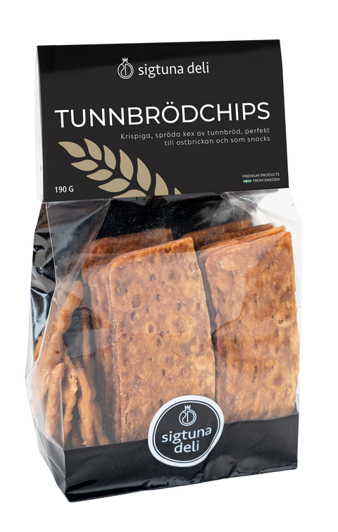 Tunnbrödchips (Fladbrød)